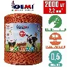 Tel 2000 m 2,2 mm² elektrikli çit için
